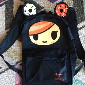 Tokidoki SF Giants Donutella backpack